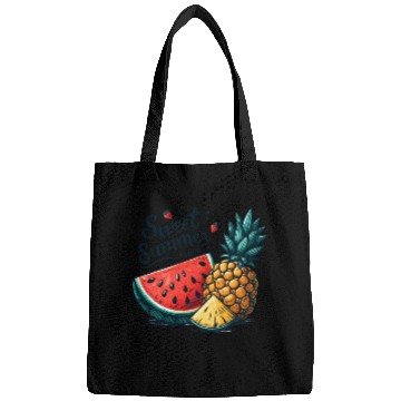 Discover Sweet Summer Time Watermelon and Pineapple Bags