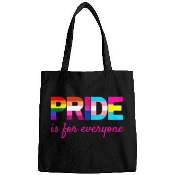 Discover LGBTQ Pride Rainbow Colors Typography Bags