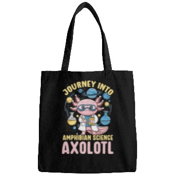 Discover Axolotl Science Teacher Mexican Salamander Bags
