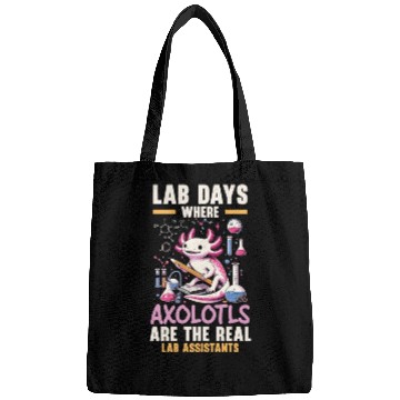 Discover Axolotl Science Teacher Mexican Salamander Bags