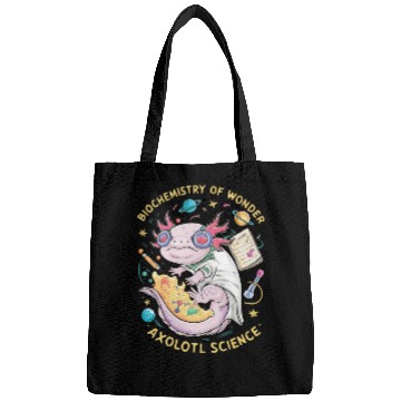 Discover Axolotl Science Teacher Mexican Salamander Bags