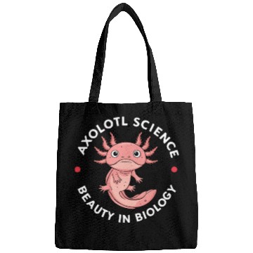 Discover Axolotl Science Teacher Mexican Salamander Bags