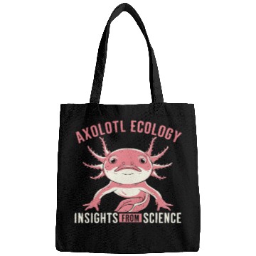 Discover Axolotl Science Teacher Mexican Salamander Bags