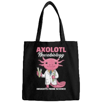 Discover Axolotl Science Teacher Mexican Salamander Bags
