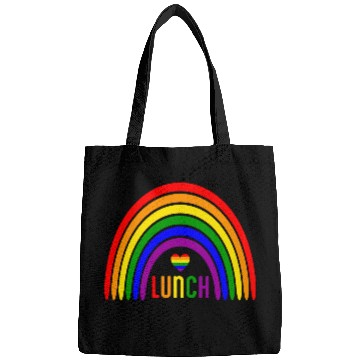 Discover LGBTQ Rainbow Lunch - Colorful Pride Bags