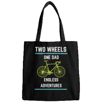 Discover Funny cycliste dad bicycle gift Bags