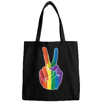 Discover love is love Bags