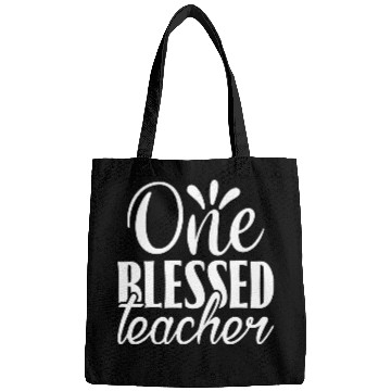 Discover One Blessed Teacher Bags