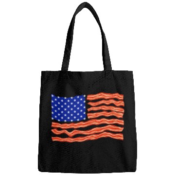 Discover Bacon Lover, Meat Lover, BBQ, USA Flag Bags