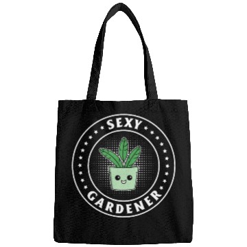 Discover Gardening Funny Garden Plant - Sexy Gardener Bags