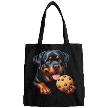 Discover Rottweiler dog T-Rex cookie treat sweet Bags