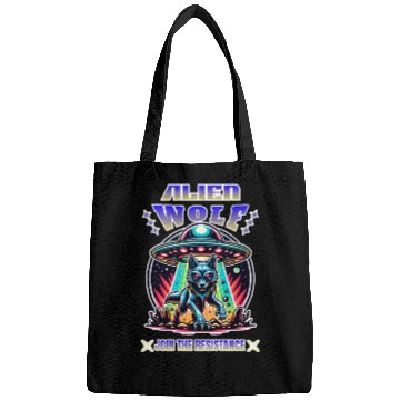 Discover Alien Wolf, join the resistance Bags