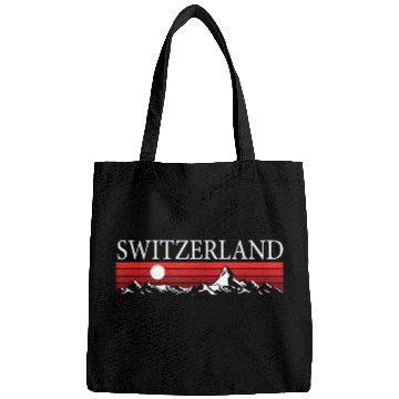 Discover Swiss Sunset Switzerland Mountains Bags