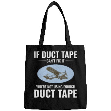 Discover Aircraft Mechanic Aviation Technician Duct Tape Bags
