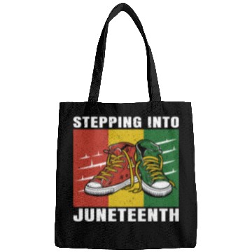 Discover Stepping Into Juneteenth 2024 Afro American Bags