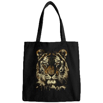 Discover Tiger - Distressed / Grunge / Blacktee Bags
