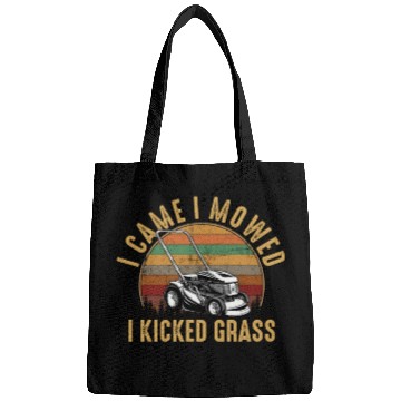 Discover I Came I Mowed I Kicked Grass Lawn Mowing Bags