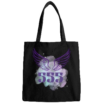Discover Angel number 555 design Bags