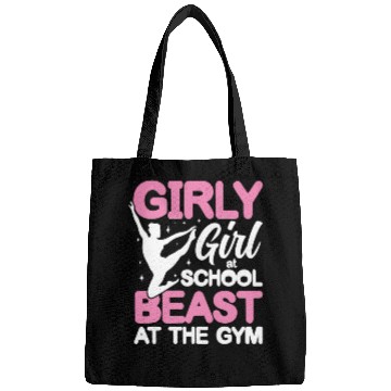 Discover Girly Girl At School Beast At The Gym Bags