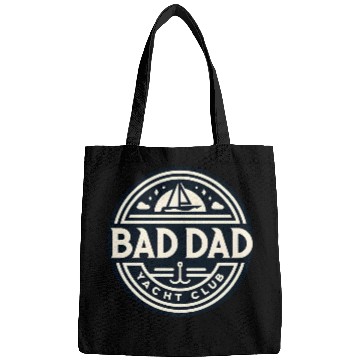 Discover Bad Dad Yacht Club Bags