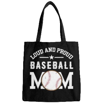 Discover LOUD AND PROUD BASEBALL MOM Bags