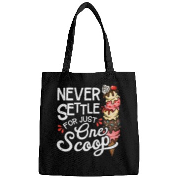 Discover Ice Cream Lover Sweet Tooth Dessert Lover Bags
