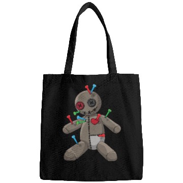 Discover Phasmophobia Voodoo doll with colorful needles Bags