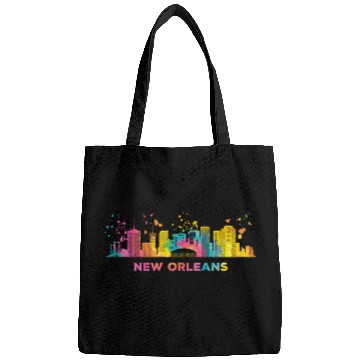 Discover New Orleanian Skyline New Orleans Bags
