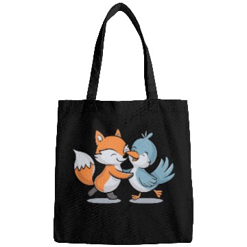 Discover Cute Fox and Bird Friends Bags
