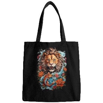 Discover Floral Lion Bags