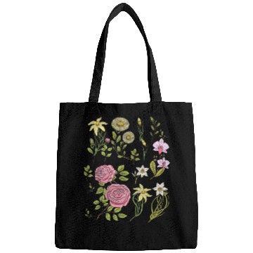 Discover Flowers Cottagecore Mushroom Indie Clothes Bags