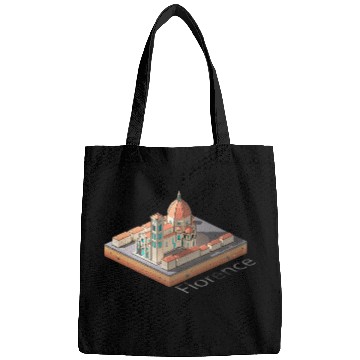 Discover Geometric low poly Florence Cathedral Bags
