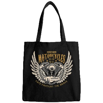 Discover Motorcyclists chopper clothing Premium Bags