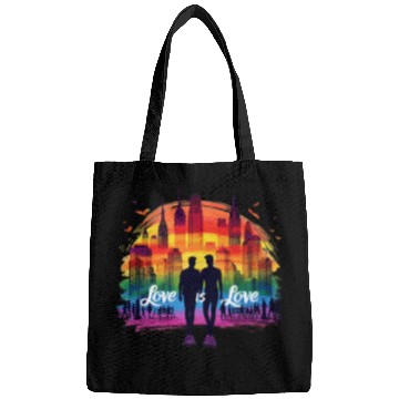 Discover Love is Love: Celebrate Pride and Diversity Bags