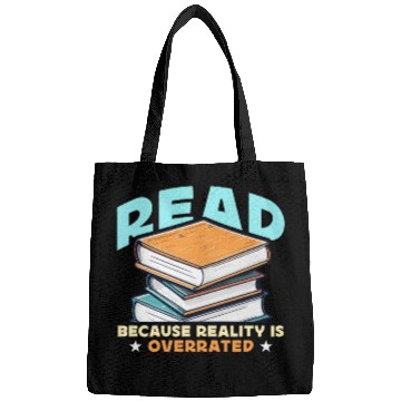 Discover Literature Teacher Read Because Reality Educator Bags