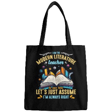Discover Literature Teacher I Am The Modern Educator Reader Bags