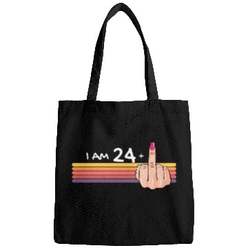 Discover I Am 24 + 1 Middle Finger Bags I Am 24 Plus,