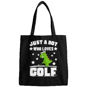 Discover Golfing Dinosaur Just A Boy Who Loves Golf Bags