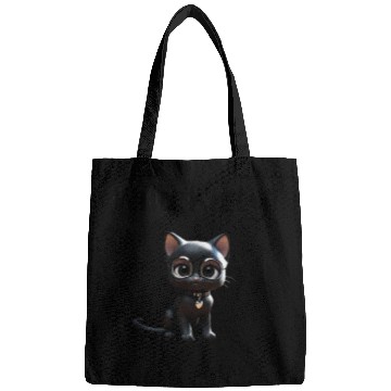 Discover Wild Kitty funny Bags