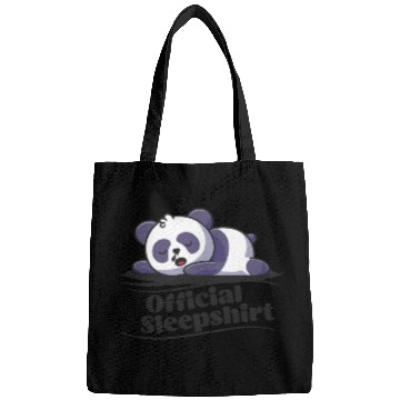 Discover official sleepshirt panda Bags