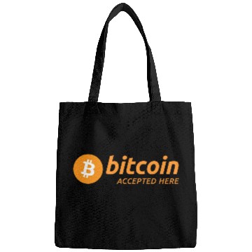Discover Bitcoin Accepted Here Promo Bags