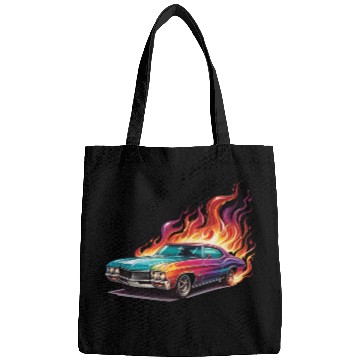 Discover Retro American Racing Muscle Car Bags