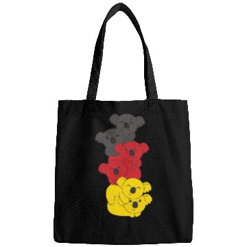 Discover German Flag Koala German Germany Bags