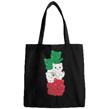 Discover Italian Flag Cat Italian Italy Bags