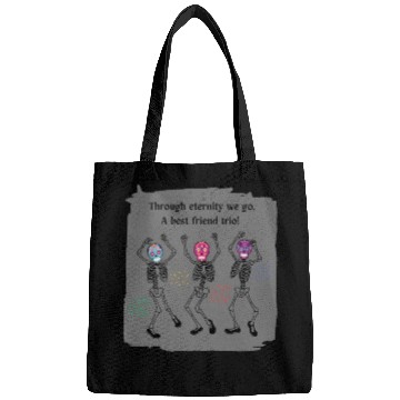 Discover 3 Best Friends Sugar Skull Skeleton 3 bff Trio Bags