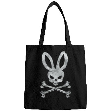 Discover Funny Easter Bunny Crossbones Bags