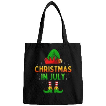 Discover Christmas In July Santa Elf Bags