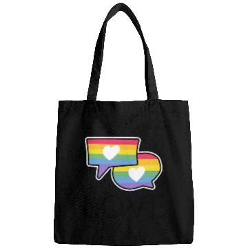 Discover love is love pride month Bags