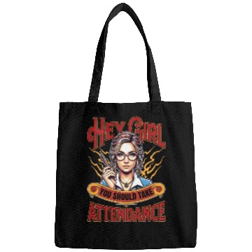 Discover Literature Teacher Hey Girl You Should Bookworm Bags