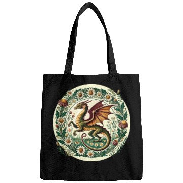 Discover Daisy Flower Dragon Bags